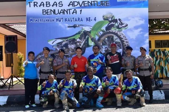 Crosser Brimob Meriahkan Trabas Adventure Benuanta I