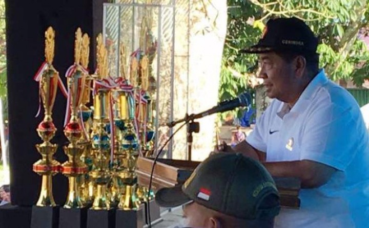 Jalin Silaturrahmi, Yusran Aspar Tutup Gerindra Cup 2017 di Kutai Barat 