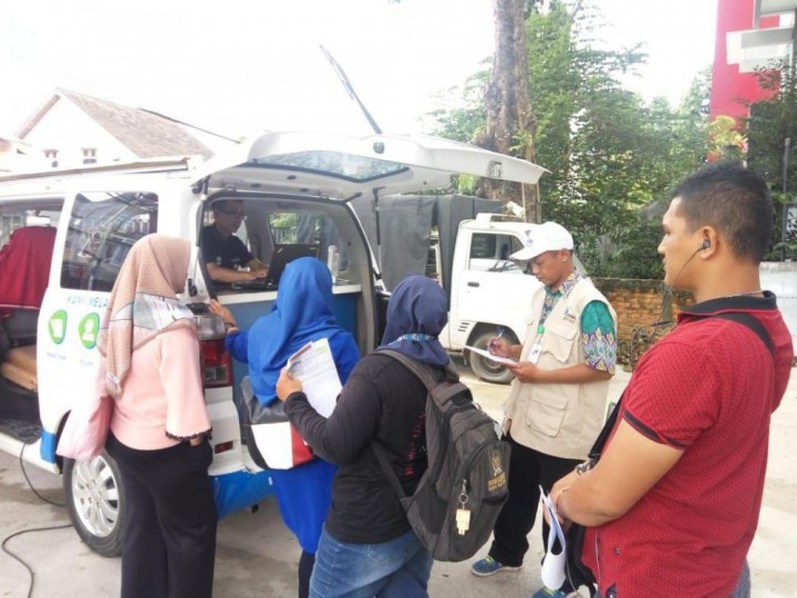 Mobil Operasional dan Kader JKN KIS BPJS Samarinda Tak Henti Sosialisasi Kepada Masyarakat