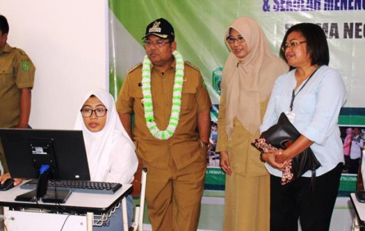 Sukseskan UNBK, KPC Sumbang Komputer dan Server