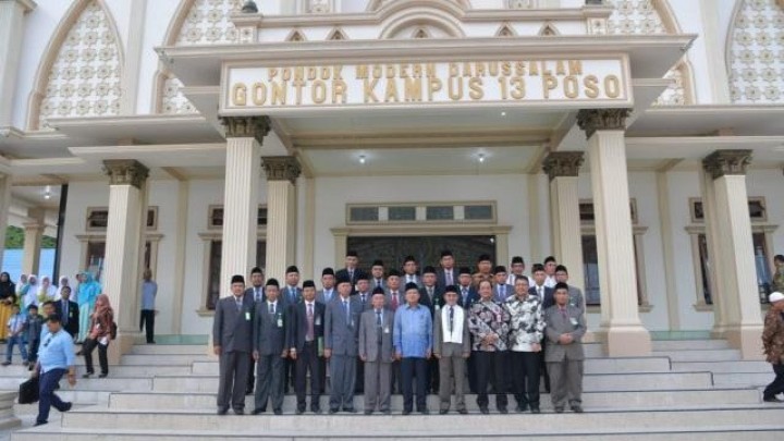 JK Minta Ponpes Gontor Ajarkan Ekonomi Syariah