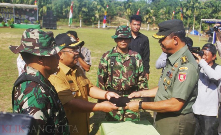 TMMD ke098 Kodim 0909 Sangatta Resmi Berakhir