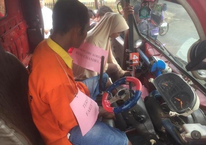 113 Adegan Reka Ulang Pembunuhan Anak Oleh Ayah Tiri