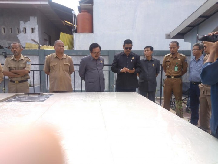 Sidak Proyek, Komisi III DPRD Bontang Semprot Kontraktor 