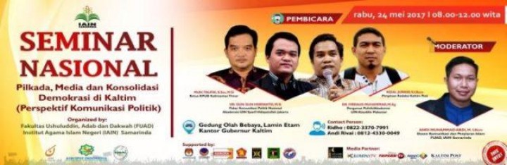 Sambut Pilgub, IAIN Samarinda Akan Gelar Seminar dan Diskusi Publik