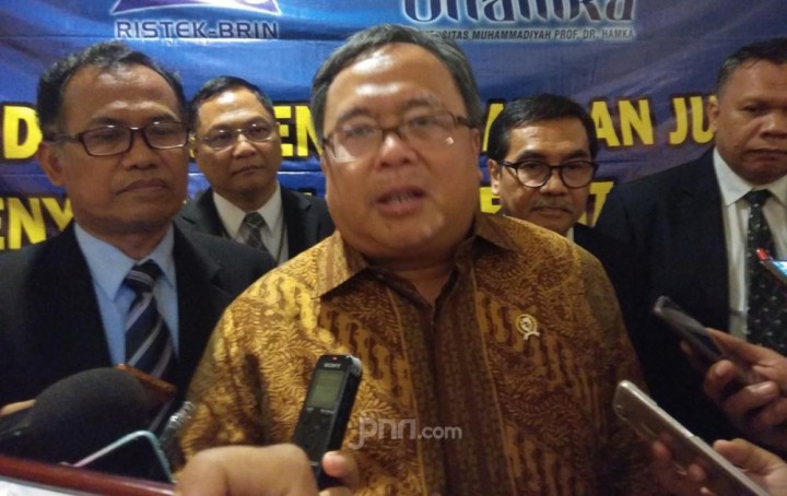 Menristek Bambang Brodjonegoro Sedang Galau