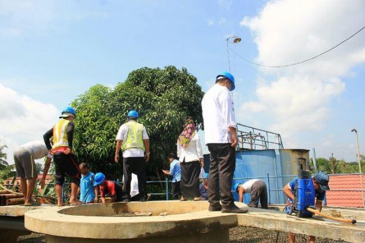 Demi Kualitas Air, PDAM Berau Bersih-Bersih IPA 