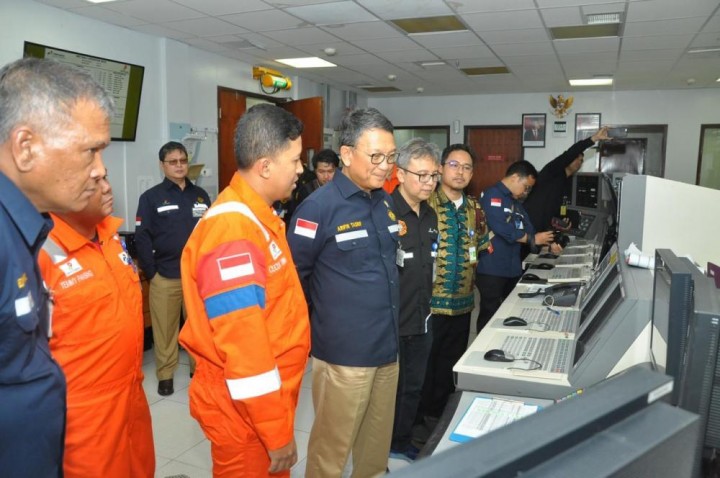 Menteri ESDM Kunjungi Migas Mahakam Hulu