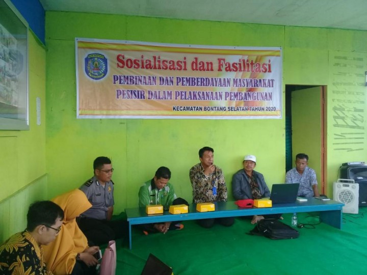 Kecamatan Bontang Selatan Sosialisasi Pemberdayaan Masyarakat Pesisir di Kampung Malahing