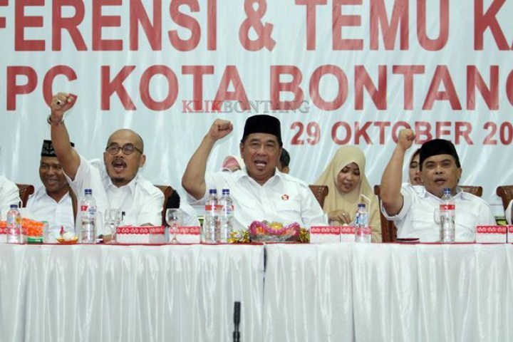 Yusran Aspar Temu Kader Gerindra Bontang