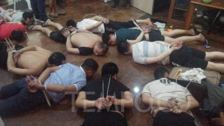 Polisi Bongkar Sarang Penipuan Online, Pelakunya WNA Asal Cina 