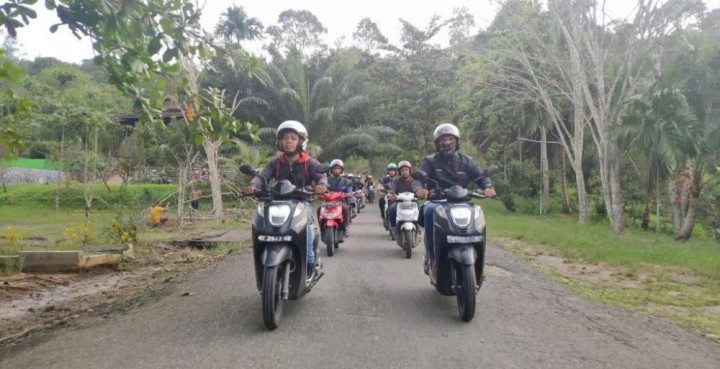 Komunitas Motor Samarinda Buat Ajang Silaturahmi