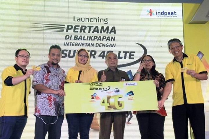 Balikpapan Kota Kelima Diluncurkannya Jaringan 4G LTE Indosat