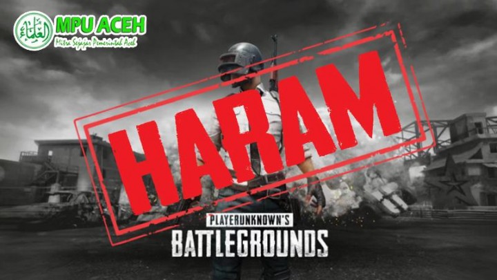 MPU Aceh Keluarkan Fatwa Haram PUBG, Warnet Akan Dirazia 