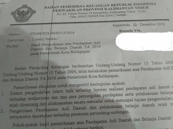 Temuan Tunggakan Pajak Hotel Berbintang, Pemkot Balikpapan Bungkam