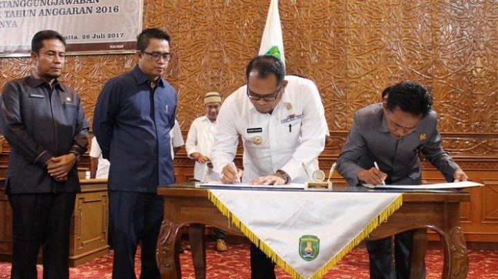 DPRD Setujui Raperda Lpj APBD Kutim 2016