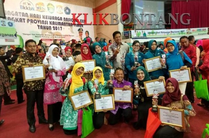 TP PKK Bontang Raih Penghargaan di Puncak Harganas