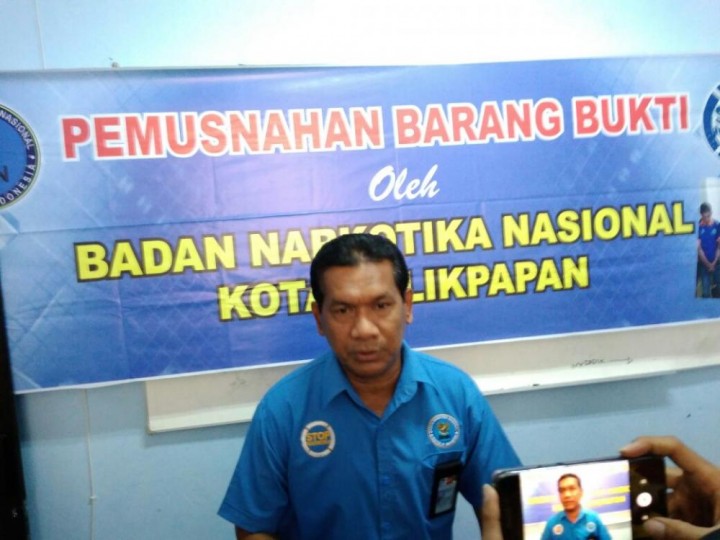 BNN Balikpapan Tangkap Satu Pengedar dan 4 Pengguna Sabu 