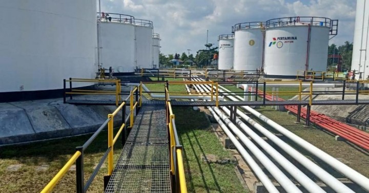 Pertamina Himbau Masyarakat Di sekitar Sarfas Tidak Main Kembang Api 