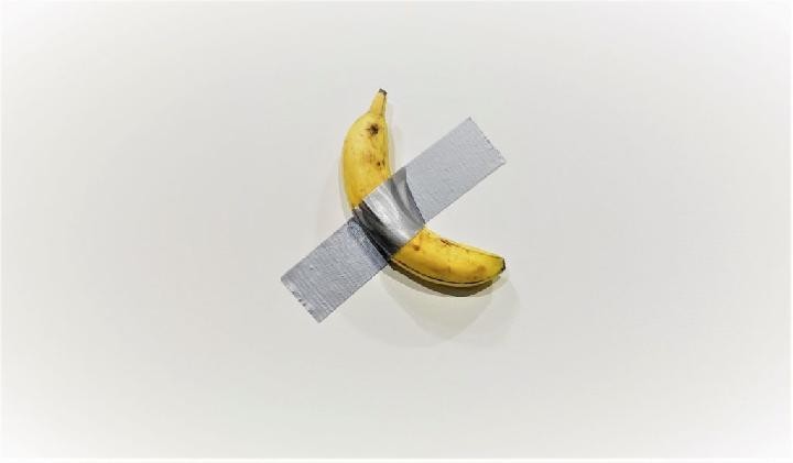 Karya Seni Pisang Dilakban ke Dinding Dijual Rp 1,7 Miliar 