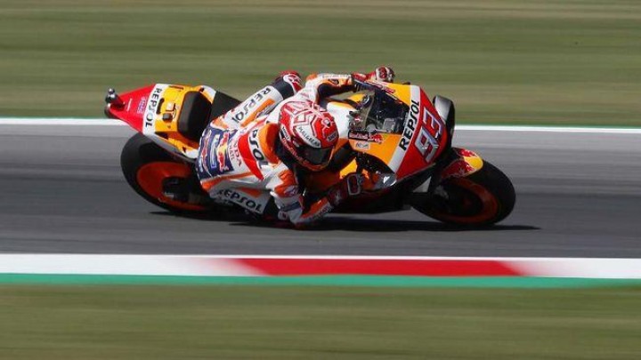 Hasil MotoGP Aragon: Marquez Menang Mudah Atas Dovizioso 