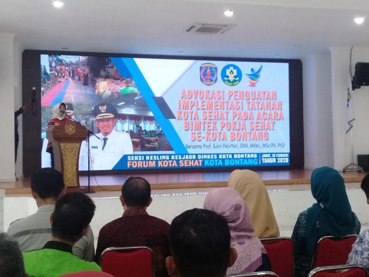 Wali Kota Bontang Neni Buka Bimbingan Teknis Pokja Sehat Se-Kota Bontang