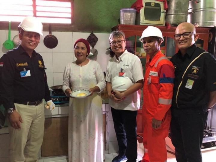 PHM Alirkan Jaringan Gas Rumah Tangga di Muara Badak  