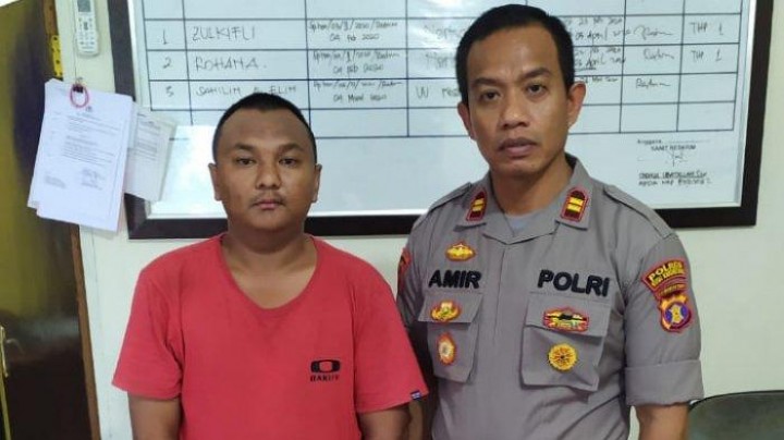 Bawa Sabu 0,1 Gram, Metal Diamankan Polsek Anggana Kutai Kartanegara