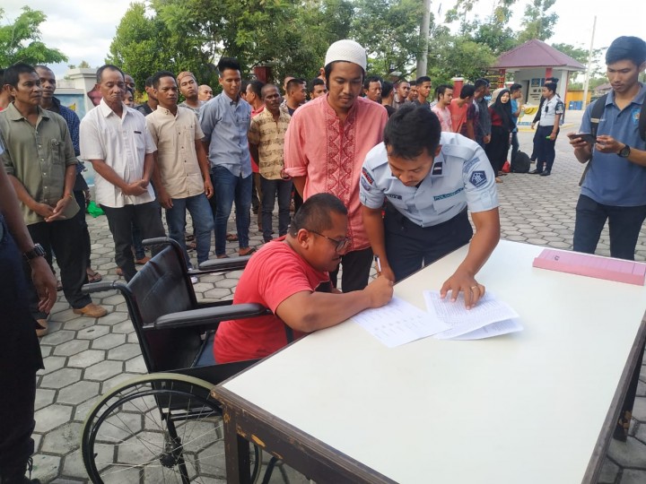 Cegah Corona, 126 Napi di Lapas Bontang Dibebaskan