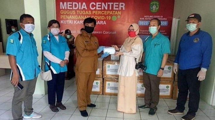 Cegah Virus Corona, Pemkab Kukar Terima 1600 Masker, Akan Dibagikan Secara Bertahap