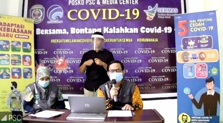 Satgas Umumkan Calon Wali Kota Positif Covid-19