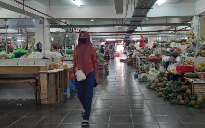 Sepekan Program Betah di Pasar Tamrin, Pedagang Masih Mengeluh Sepi