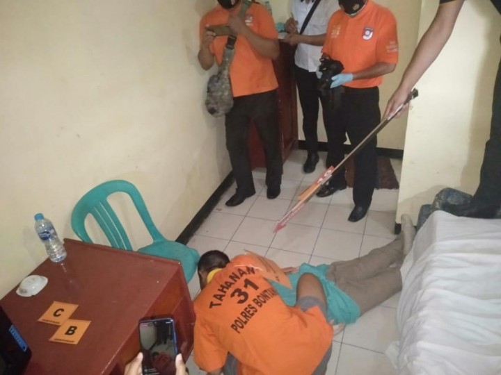Siasat Pelaku Tutupi Jejak Perbuatanya di Kamar Hotel