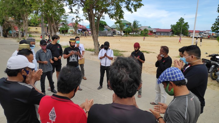 Pemuda Pesisir Berbas Pantai Pastikan  Tolak Politik Uang