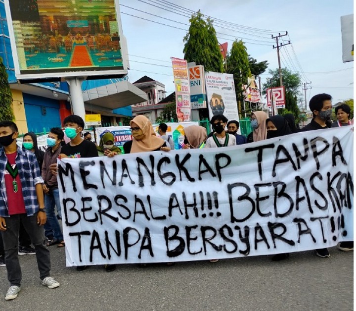 Tolak Omnibus Law, Aliansi Pemuda Bontang Melawan Kembali Gelar Demonstrasi