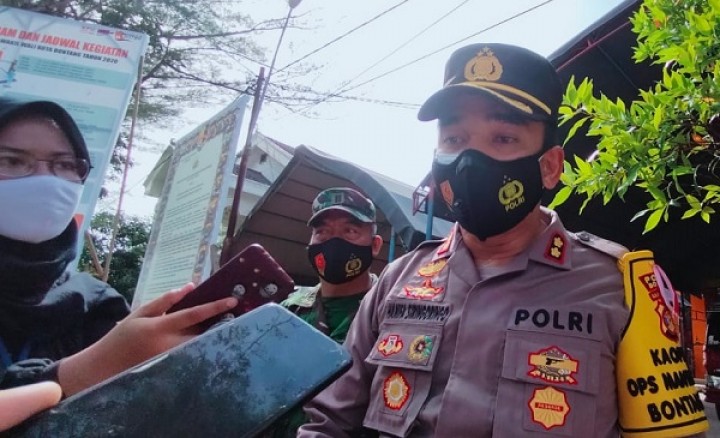 Masuk Titik Rawan, Polres Bontang Awasi Ketat TPS di Bontang Utara