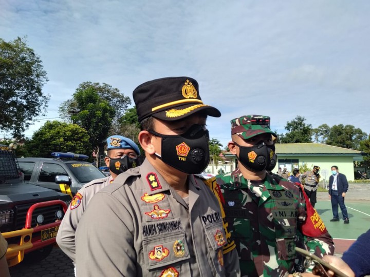 Polisi Jaga 62 Gereja Se-Kota Bontang, Pastikan Tertib Prokes saat Nataru