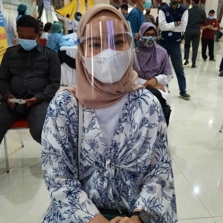 Ini yang Dirasakan Thalita Assegaf, Influencer Bontang Usai Disuntik Vaksin Covid-19