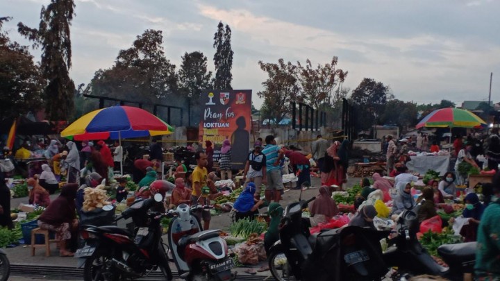 Awas ! Pedagang Siluman Menyusup saat Pembagian Lapak di Pasar Citra Mas