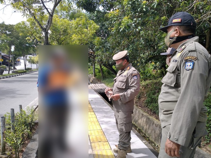Hari Pertama PPKM Jilid II di Bontang, Petugas Hukum 13 Pelanggar Prokes
