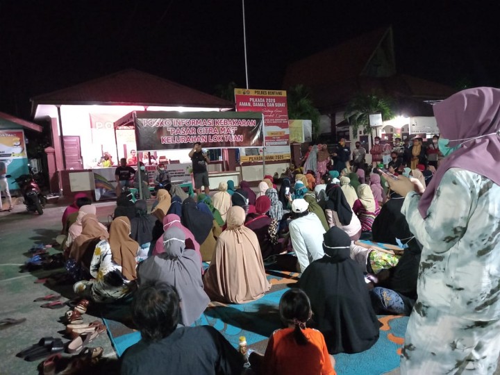 Pedagang Pasar Citra Mas Tuntut 3 Poin ke Pemkot Bontang, Kepastian Lapak Hingga Bantuan