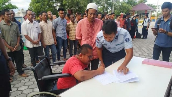 709 Narapidana Lapas Bontang Terima Remisi, Satu Langsung Bebas
