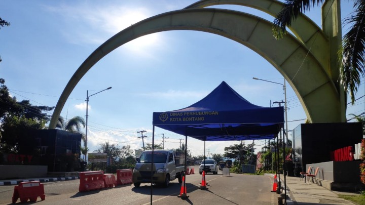 Penyekatan di Posko Selamat Datang Mulai Longgar, Petugas Fokus Nopol asal Luar Kaltim