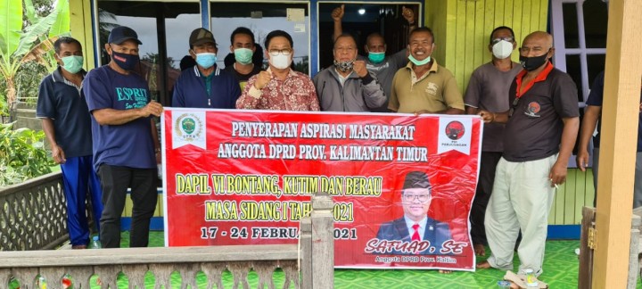 Safuad Serap Aspirasi Warga Bontang-Kutim