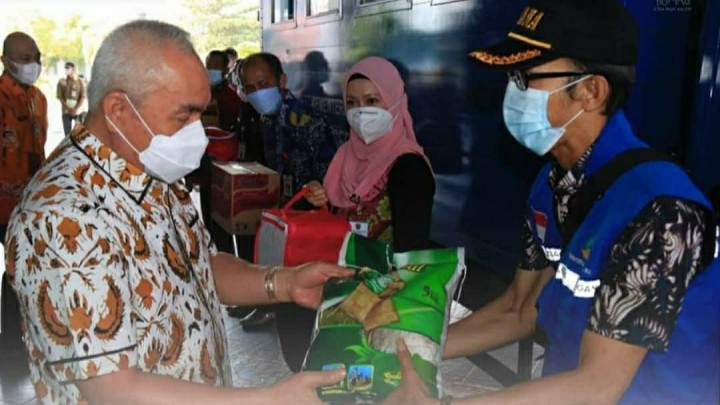 Bontang Terima Bantuan Logistik Senilai Rp 151 Juta