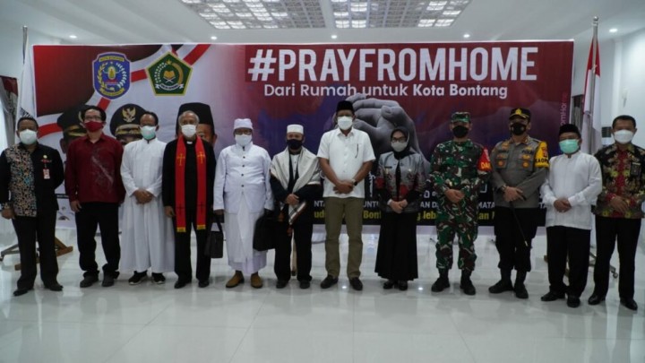 Pemkot Gelar Doa Bersama Lintas Agama, Basri: Semoga Pandemi Segera Berakhir