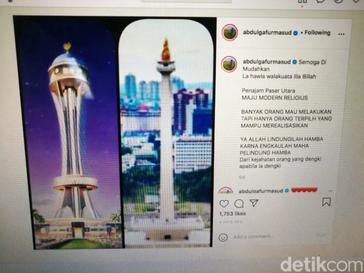 Obsesi PPU Bikin 'Monas', Anggaran Fantastis Jadi Sorotan Masyarakat