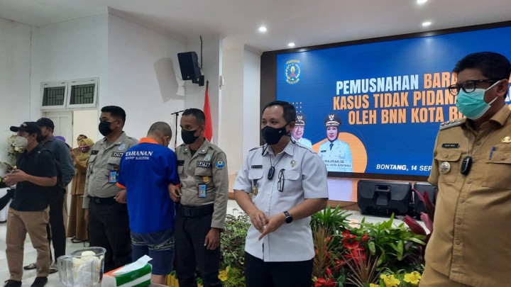 BNN Bontang Ungkap Jaringan Sabu 1 Kilogram, Napi di Lapas Kembali Terseret