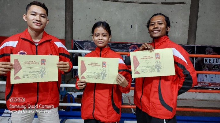 Kick Boxing Bontang Sabet Tiga Medali Tingkat Kaltim