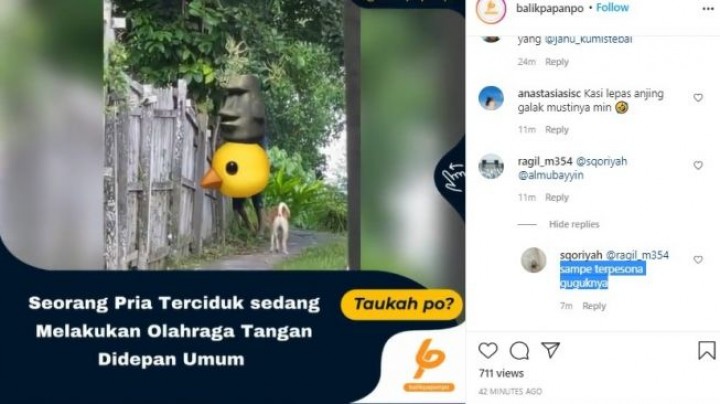 Viral, Seorang Pria di Balikpapan Onani di Muka Umum